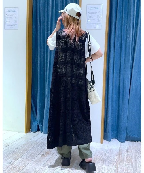 ベスト ジレ マルチWAYニットジレ レディース BAYFLOW ベスト ジレ マルチWAYニットジレ レディース