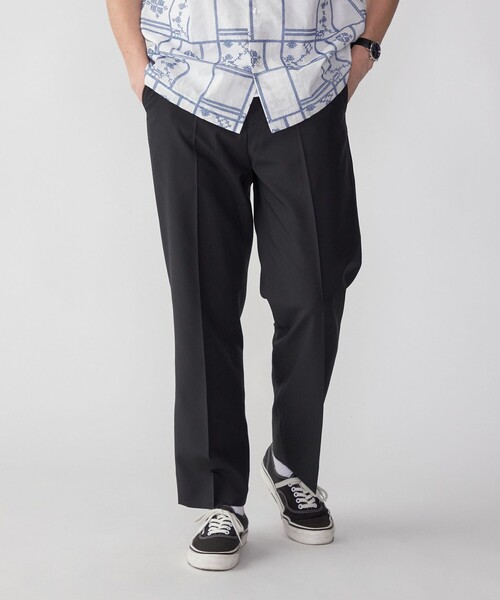 SHIPS（シップス）の「SHIPS: Reflax(R) ワイド スラックス（スラックス・メンズ・グレー/ブラック/ネイビー/ブラウン・SMALL/MEDIUM/LARGE/X-LARGE）」の16枚目の写真