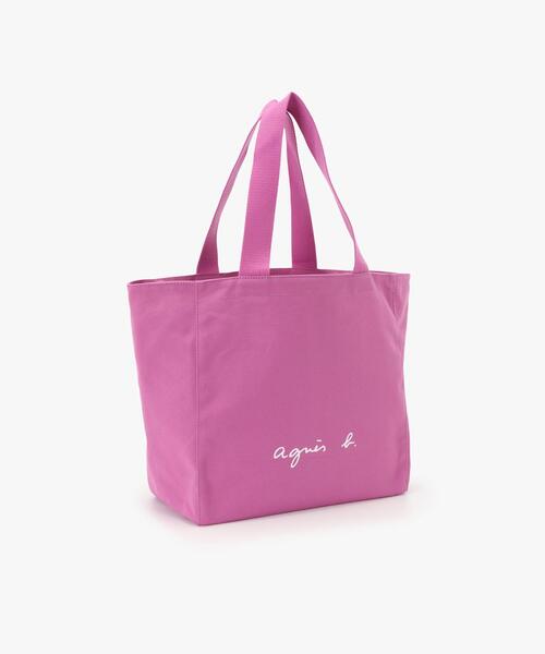 agnes b.（アニエスベー）の「WEB限定 ロゴトートバッグ GO03