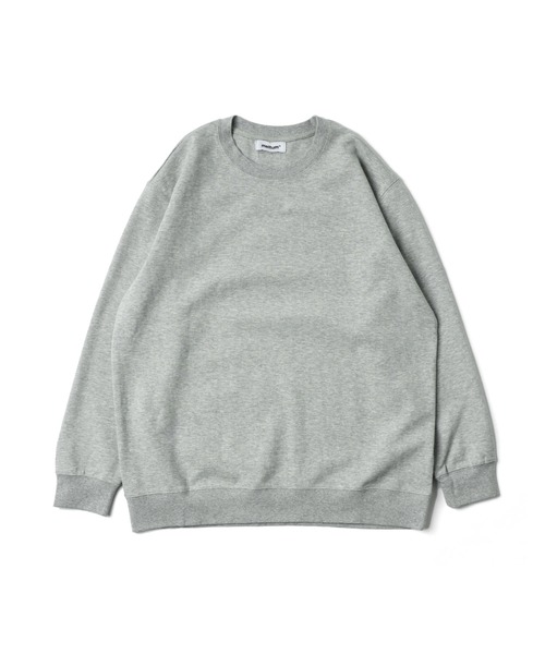 meltum（メルタム）の「【ZOZO限定】RING SPAN LIGHT WEIGHT SWEAT（スウェット・メンズ・ブラック/バーガンディー/レッド/ネイビー/イエロー/オレンジ/グレー/ブルー・X-LARGE/LARGE/MEDIUM）」の3枚目の写真