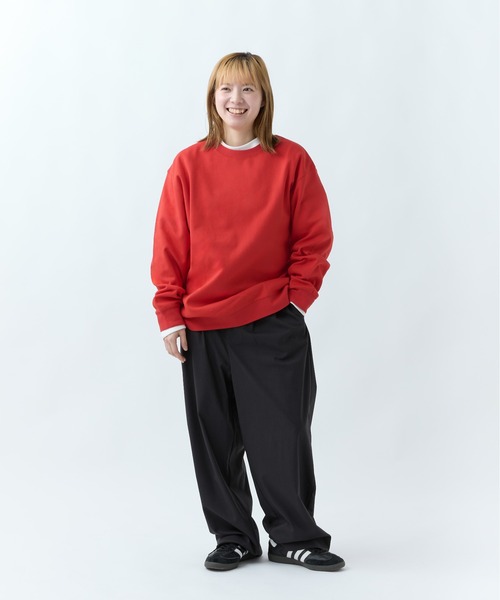 【ZOZO限定】RING SPAN LIGHT WEIGHT SWEAT - リングスパンライトウェイトスウェット（スウェット）｜meltum（メルタム）