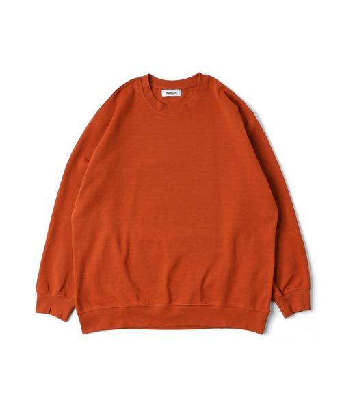 meltum（メルタム）の「【ZOZO限定】RING SPAN LIGHT WEIGHT SWEAT（スウェット・メンズ・ブラック/バーガンディー/レッド/ネイビー/イエロー/オレンジ/グレー/ブルー・X-LARGE/LARGE/MEDIUM）」の8枚目の写真