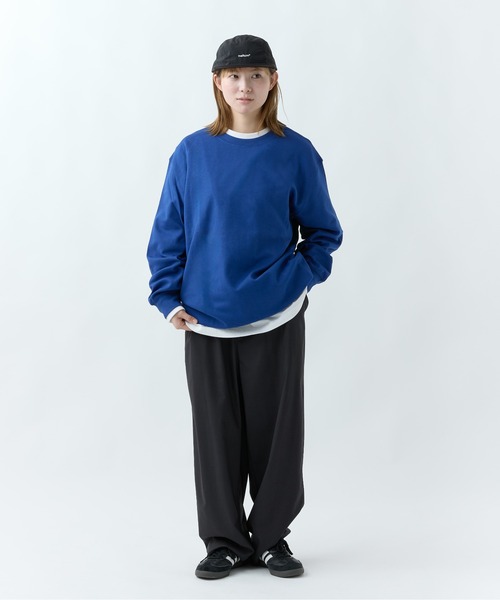 meltum（メルタム）の「【ZOZO限定】RING SPAN LIGHT WEIGHT SWEAT（スウェット・メンズ・ブラック/バーガンディー/レッド/ネイビー/イエロー/オレンジ/グレー/ブルー・X-LARGE/LARGE/MEDIUM）」の5枚目の写真