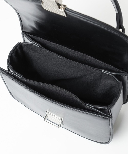 Heather(ヘザー)の「ラウンドミニフラップBAG 119101(ショルダーバッグ・レディース・オフホワイト/ブラック・ONE SIZE)」の21枚目の写真