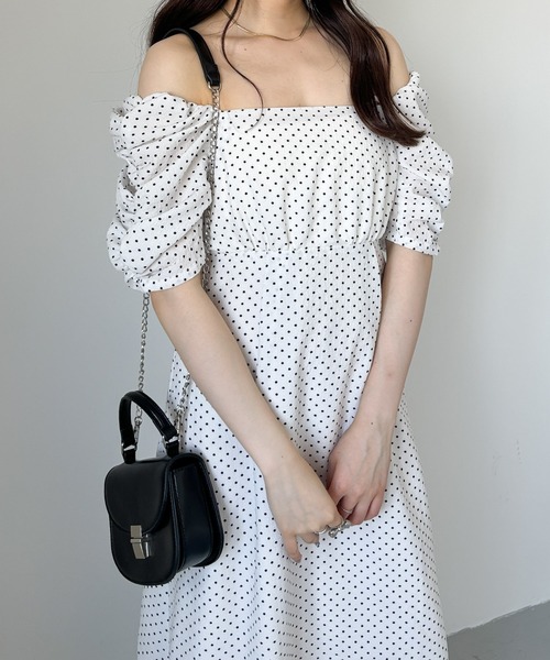 Heather(ヘザー)の「ラウンドミニフラップBAG 119101(ショルダーバッグ・レディース・オフホワイト/ブラック・ONE SIZE)」の12枚目の写真