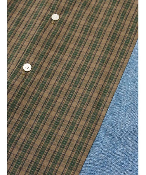 SOFTHYPHEN（ソフトハイフン）の「CHECK SWITCH PATTERNED S/S SHIRT
