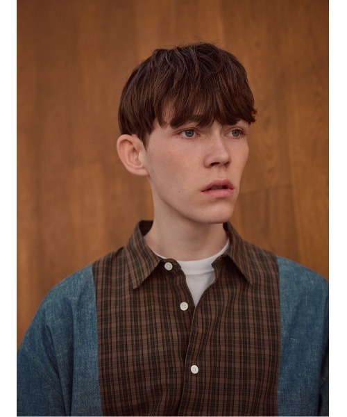 SOFTHYPHEN（ソフトハイフン）の「CHECK SWITCH PATTERNED S/S SHIRT