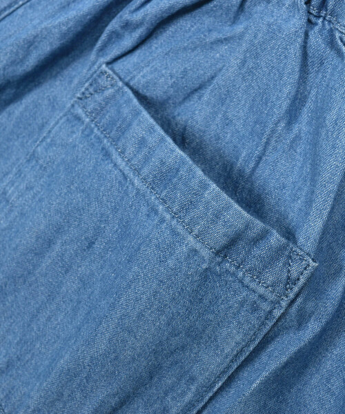 SLAP SLIP(スラップスリップ)の「デニムビスチェハートバックルスカパンセットアップ(90~140cm)(セットアップ・キッズ・ネイビー/ブルー・90cm/110cm/100cm/120cm/130cm/140cm)」の13枚目の写真
