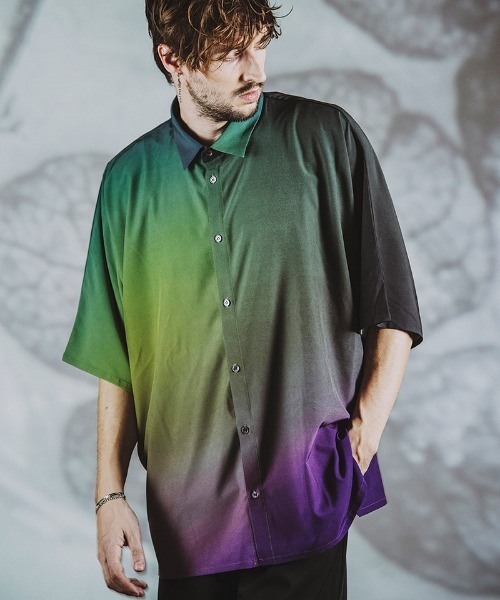 NO ID.（ノーアイディ）の「mhs2192-ｸﾞﾗﾃﾞｰｼｮﾝﾌﾟﾘﾝﾄﾄﾞﾙﾏﾝｽﾘｰﾌﾞBIG-SH