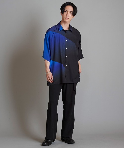 NO ID.（ノーアイディ）の「mhs2192-ｸﾞﾗﾃﾞｰｼｮﾝﾌﾟﾘﾝﾄﾄﾞﾙﾏﾝｽﾘｰﾌﾞBIG-SH