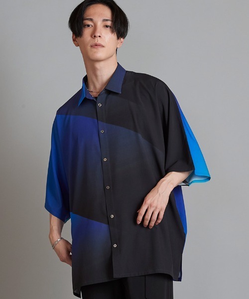 NO ID.（ノーアイディ）の「mhs2192-ｸﾞﾗﾃﾞｰｼｮﾝﾌﾟﾘﾝﾄﾄﾞﾙﾏﾝｽﾘｰﾌﾞBIG-SH