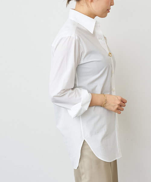 未使用★ドゥーズィエムクラス Ivy Style シャツ 2023年モデル 白 Ivy Style シャツ（シャツ/ブラウス）｜Deuxieme Classe