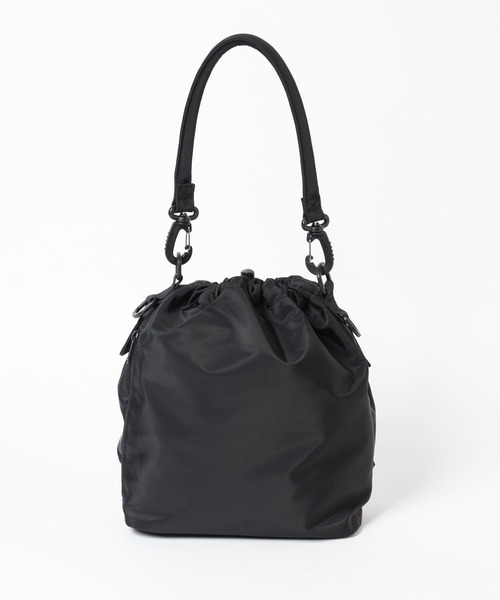 LEPSIM（レプシィム）の「2WAY巾着ショルダー2　116580（ショルダーバッグ・レディース・アイボリー/ブラック/カーキ/レオパード/ベージュ/ゼブラ/ライトピンク/ベージュ系その他/ライトブルー・ONE SIZE）」の13枚目の写真