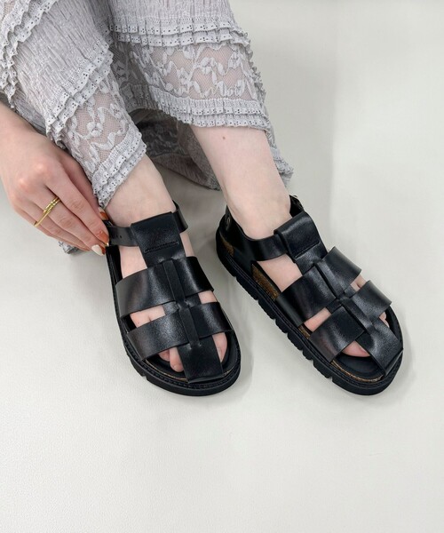 PENDLETON（ペンドルトン）の「【PLAKTON/プラクトン】ラグソールグルカサンダル（サンダル・レディース・ブラック/シルバー・38/37）」の5枚目の写真