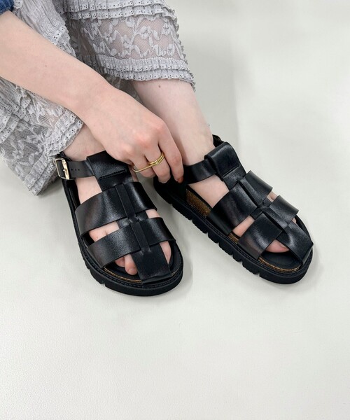 PENDLETON（ペンドルトン）の「【PLAKTON/プラクトン】ラグソールグルカサンダル（サンダル・レディース・ブラック/シルバー・38/37）」の6枚目の写真