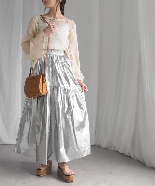 minia(ミニア)の「厚底コルクミュール(サンダル・レディース・ブラック/シルバー/クリア・S/M/L/LL)」の21枚目の写真