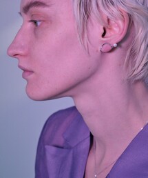 and cloud（アンドクラウド）の「Round Pearl Frame Cuff（イヤーカフ）」