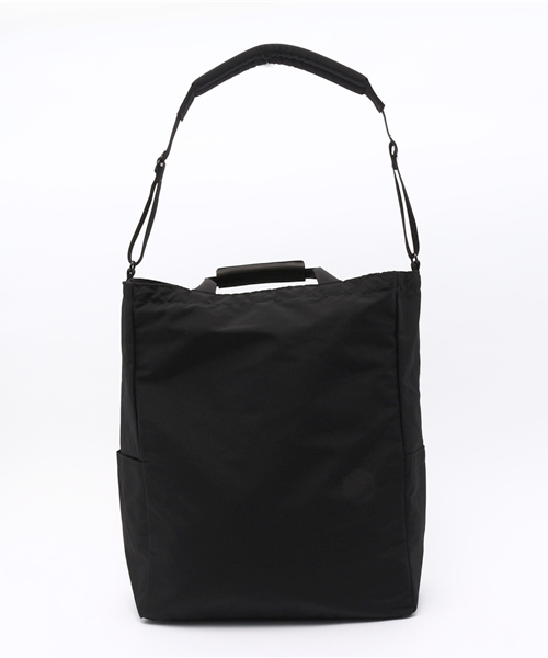 SHIPS（シップス）の「STANDARD SUPPLY: 60/40(ロクヨン)クロス 2way STAND UP ショルダー&トートバッグ（Sサイズ）（トートバッグ・メンズ・ブラック/グレー/ネイビー・ONE SIZE）」の5枚目の写真