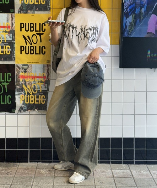 3.3 Field Trip （3.3フィールドトリップ）の「3.3 Field Trip／ビンテージデニムパンツ（デニムパンツ・レディース・スカイブルー・SMALL/MEDIUM）」の22枚目の写真