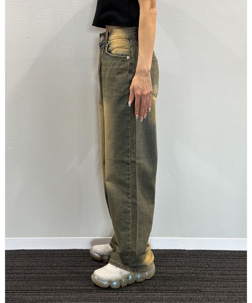 3.3 Field Trip （3.3フィールドトリップ）の「3.3 Field Trip／ビンテージデニムパンツ（デニムパンツ・レディース・スカイブルー・SMALL/MEDIUM）」の10枚目の写真