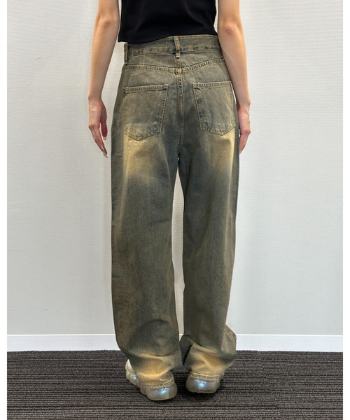 3.3 Field Trip （3.3フィールドトリップ）の「3.3 Field Trip／ビンテージデニムパンツ（デニムパンツ・レディース・スカイブルー・SMALL/MEDIUM）」の9枚目の写真