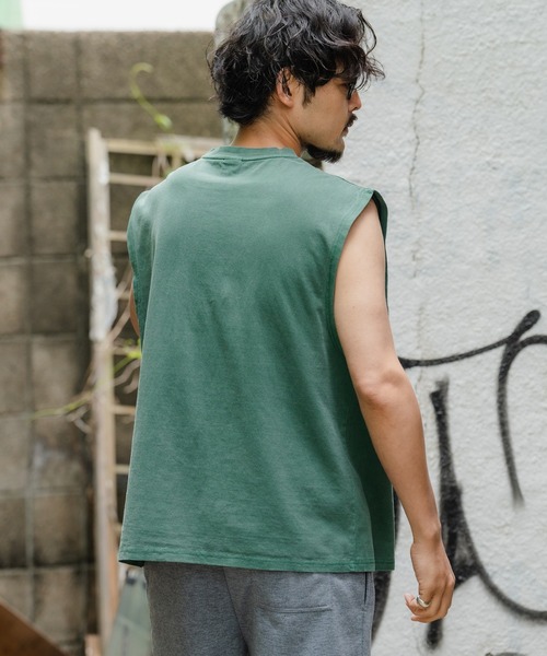 フェイクスエード タンクトップ 3色 袖なし Tシャツ 韓国 nr8963 27904_004.jpg