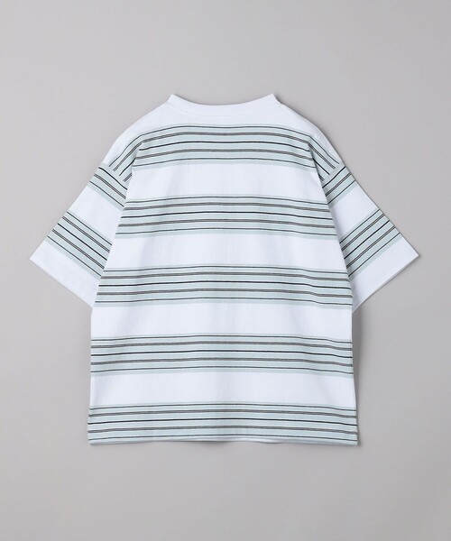 BEAUTY&YOUTH UNITED ARROWS（ビューティーアンドユースユナイテッドアローズ）の「10oz ヘビー ボーダー クルーネック Tシャツ（Tシャツ/カットソー・メンズ・ホワイト/ライトグレー/ダークグレー・L/XL/XXL/M/S）」の22枚目の写真