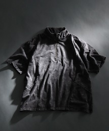 HARE | ピグメントキリカエBIGハーフZIP (HARE)(Tシャツ/カットソー)