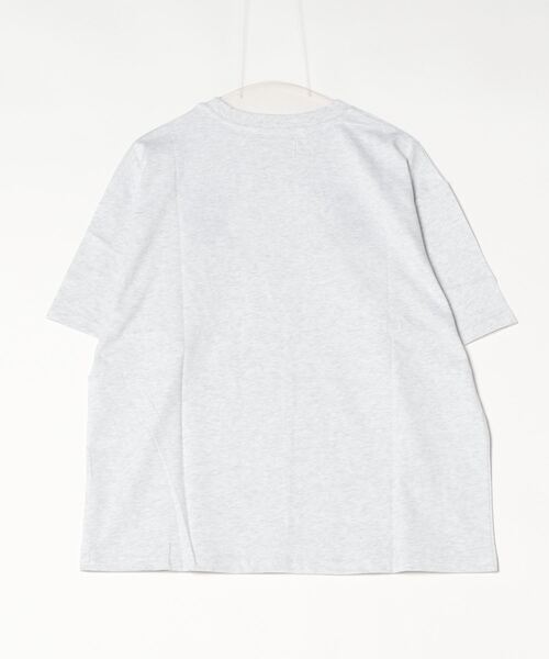 ATELANE(アテレーン)の「ATELANE/シルケット天竺トラ、フラワー、刺繍S/S Tee(Tシャツ/カットソー・メンズ・ブラック系/アッシュグレー/ブラック/ホワイト系/ホワイト・MEDIUM/LARGE)」の13枚目の写真