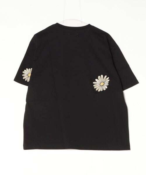 ATELANE(アテレーン)の「ATELANE/シルケット天竺トラ、フラワー、刺繍S/S Tee(Tシャツ/カットソー・メンズ・ブラック系/アッシュグレー/ブラック/ホワイト系/ホワイト・MEDIUM/LARGE)」の14枚目の写真