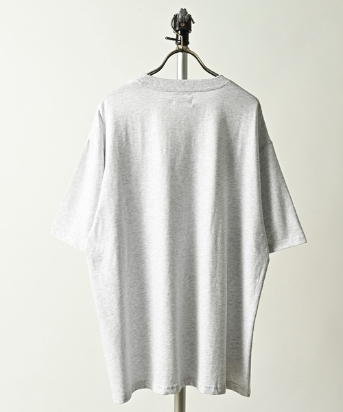 ATELANE(アテレーン)の「ATELANE/シルケット天竺トラ、フラワー、刺繍S/S Tee(Tシャツ/カットソー・メンズ・ブラック系/アッシュグレー/ブラック/ホワイト系/ホワイト・MEDIUM/LARGE)」の12枚目の写真