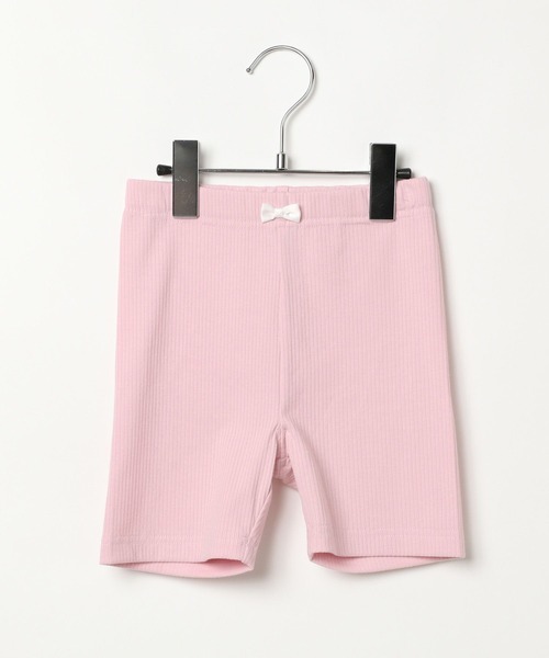 10C REPIPI（ジューシーレピピ）の「【10C REPIPI】リブハーフレギンス（その他パンツ・キッズ・ピンク/ホワイト×ブラック/ブラック・110cm/120cm/130cm）」の8枚目の写真