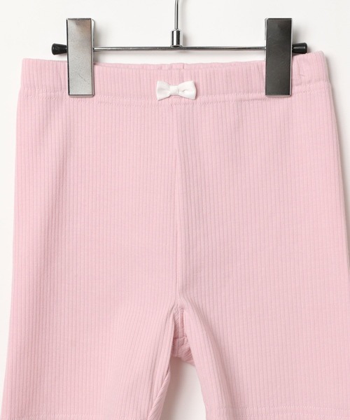 10C REPIPI（ジューシーレピピ）の「【10C REPIPI】リブハーフレギンス（その他パンツ・キッズ・ピンク/ホワイト×ブラック/ブラック・110cm/120cm/130cm）」の9枚目の写真