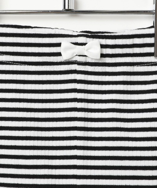 10C REPIPI（ジューシーレピピ）の「【10C REPIPI】リブハーフレギンス（その他パンツ・キッズ・ピンク/ホワイト×ブラック/ブラック・110cm/120cm/130cm）」の15枚目の写真