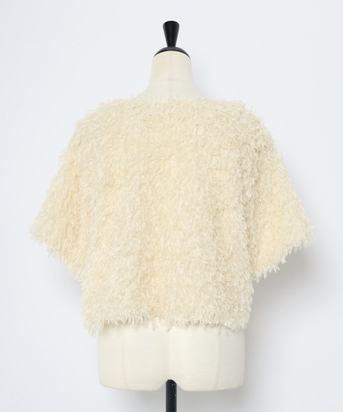 MINERTE(ミネルテ)の「【MINERTE】fringe tops / フリンジトップス(Tシャツ/カットソー・レディース・キナリ/ブラック・FREE)」の18枚目の写真