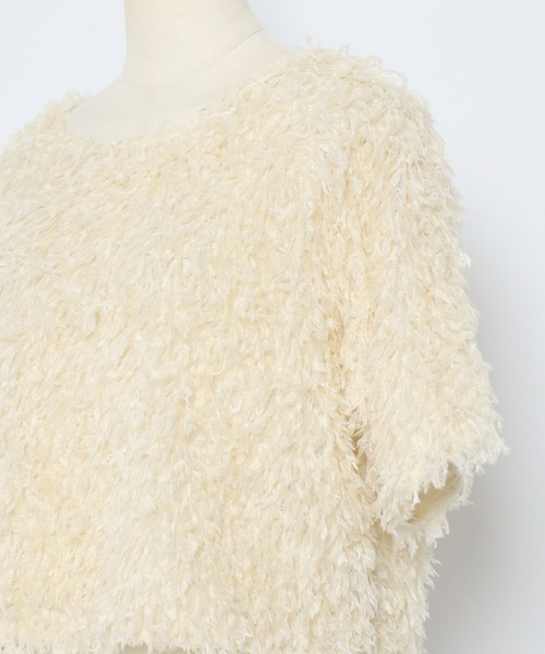 MINERTE(ミネルテ)の「【MINERTE】fringe tops / フリンジトップス(Tシャツ/カットソー・レディース・キナリ/ブラック・FREE)」の19枚目の写真