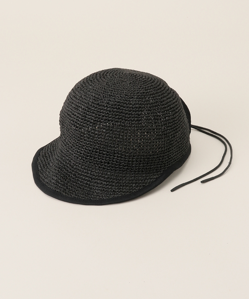 Odds(オッズ)の「Odds/オッズ PAPER CAP(キャップ・レディース・ブラック/ベージュ・FREE)」の1枚目の写真