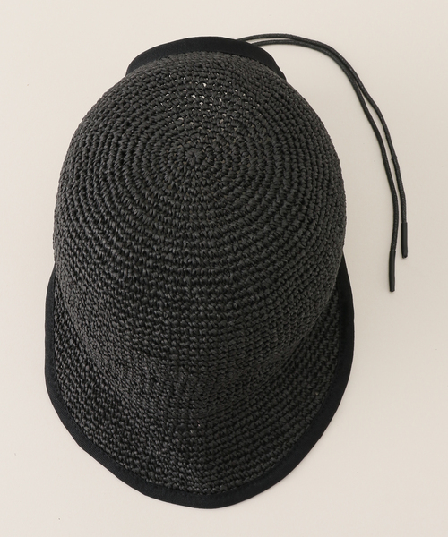 Odds(オッズ)の「Odds/オッズ PAPER CAP(キャップ・レディース・ブラック/ベージュ・FREE)」の6枚目の写真
