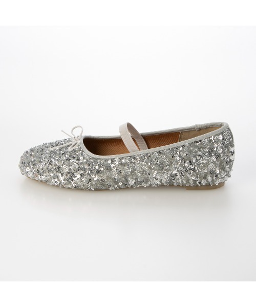 EVOL(イーボル)の「【EVOL】スパンコールラウンドバレエ IX5530(バレエシューズ・レディース・マルチ/シルバー/ブラック/ベージュ・22.5cm/22.0cm/23.5cm/23.0cm/25.0cm/24.5cm/24.0cm)」の21枚目の写真