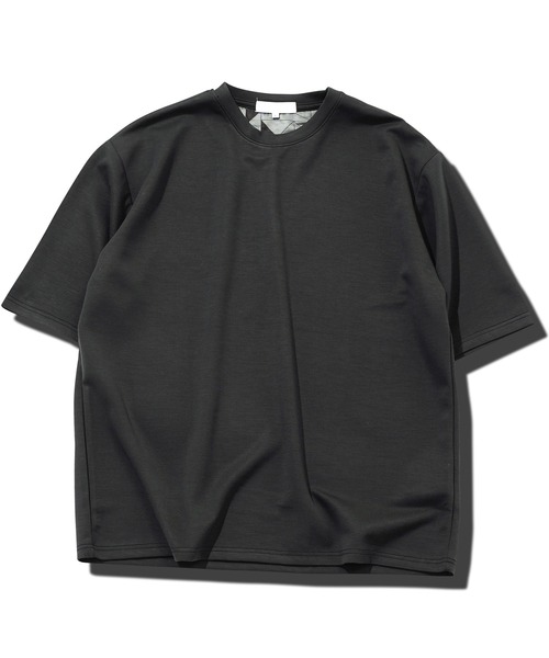 jiggys shop(ジギーズショップ)の「TR/PU スムース 5分袖 無地 Tシャツ カットソー(Tシャツ/カットソー・メンズ・ホワイト/グレー/チャコール/マスタード/ブルーグリーン・MEDIUM/LARGE/X-LARGE)」の16枚目の写真