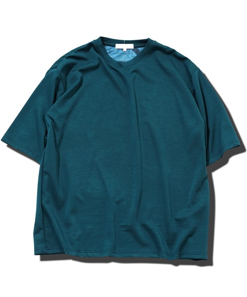 jiggys shop(ジギーズショップ)の「TR/PU スムース 5分袖 無地 Tシャツ カットソー(Tシャツ/カットソー・メンズ・ホワイト/グレー/チャコール/マスタード/ブルーグリーン・MEDIUM/LARGE/X-LARGE)」の18枚目の写真