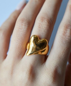 Soierie ソワリー　ハートピンキーリング Heart pinky ring【limited edition color】 | Soier