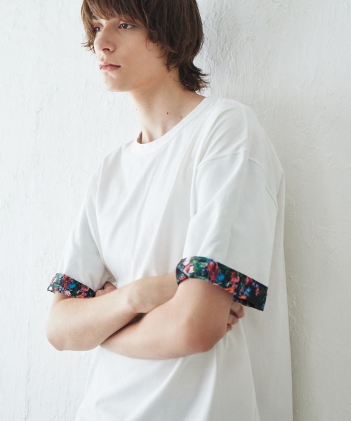 rehacer : Botanical Roll Up CS / ボタニカルロール アップ カットソー（Tシャツ/カットソー）｜rehacer（レアセル）