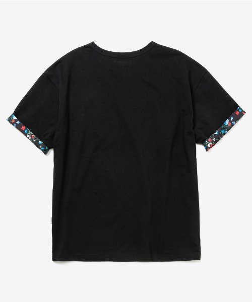 rehacer(レアセル)の「rehacer : Botanical Roll Up CS / ボタニカルロール アップ カットソー(Tシャツ/カットソー・メンズ・ホワイト/ブラック・SMALL/MEDIUM/LARGE/X-LARGE)」の12枚目の写真