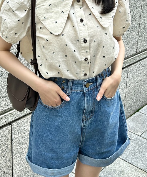デニムショートパンツ（デニムパンツ）｜Cham.（チャム）の