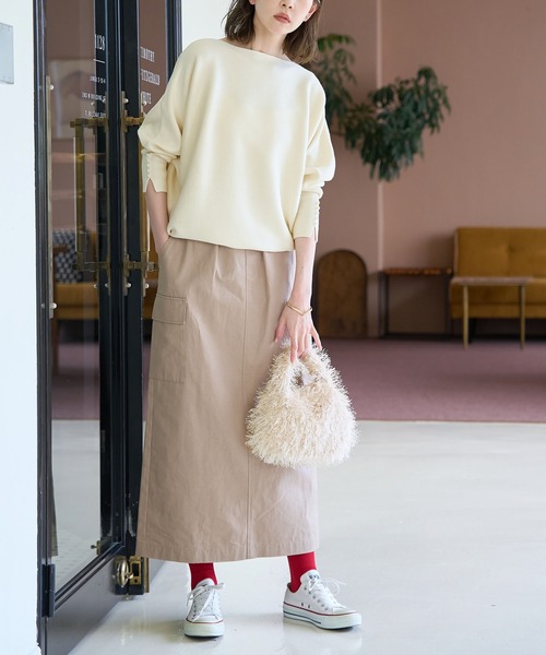 ROPE' PICNIC（ロペピクニック）の「フリンジファーワンハンドルバッグ（ハンドバッグ・レディース・ベージュ系その他/ブラック・FREE）」の16枚目の写真