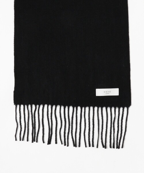 B:MING by BEAMS（ビーミングバイビームス）の「ソリッド マフラー（マフラー・メンズ・ネイビー/ベージュ/ブラック/レッド・ONE SIZE）」の15枚目の写真