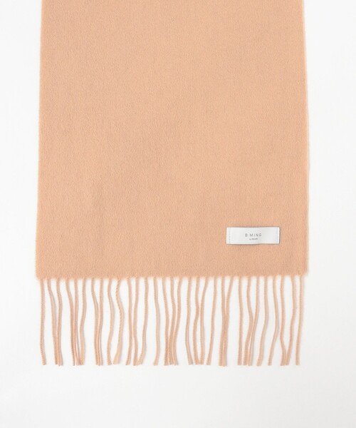 B:MING by BEAMS（ビーミングバイビームス）の「ソリッド マフラー（マフラー・メンズ・ネイビー/ベージュ/ブラック/レッド・ONE SIZE）」の18枚目の写真