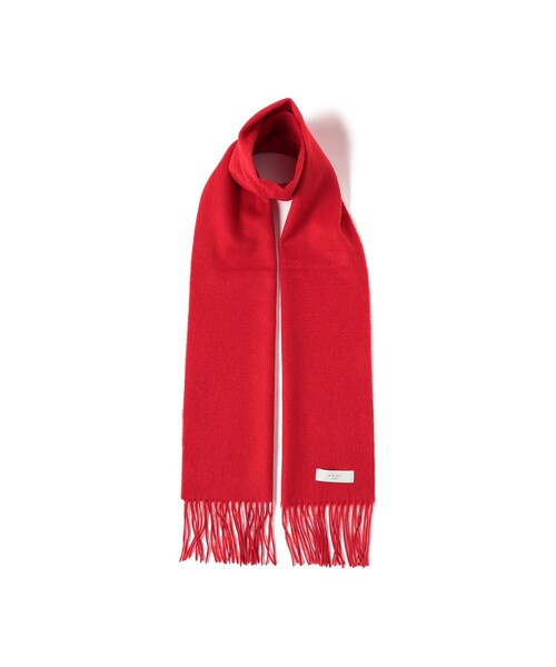 B:MING by BEAMS（ビーミングバイビームス）の「ソリッド マフラー（マフラー・メンズ・ネイビー/ベージュ/ブラック/レッド・ONE SIZE）」の19枚目の写真