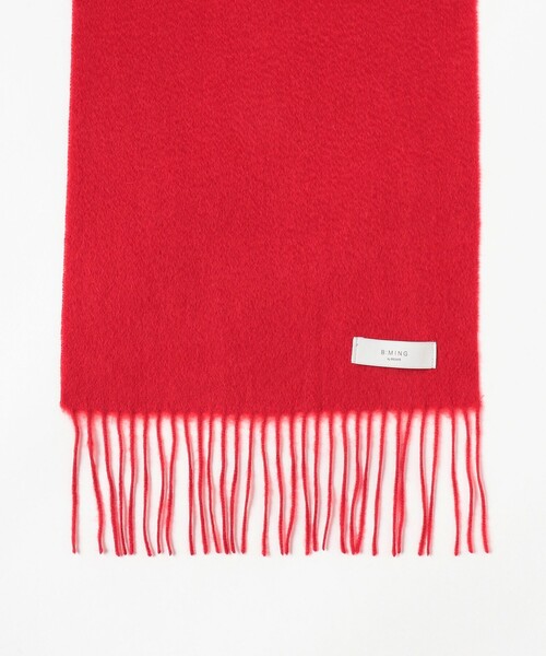 B:MING by BEAMS（ビーミングバイビームス）の「ソリッド マフラー（マフラー・メンズ・ネイビー/ベージュ/ブラック/レッド・ONE SIZE）」の21枚目の写真